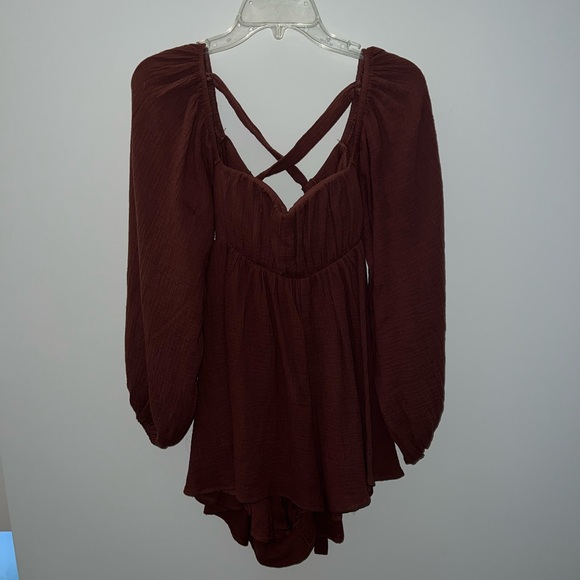 Princess Polly Dresses & Skirts - Princess Polly Lorna long sleeve romper
